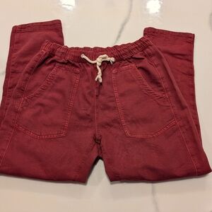 Anthropologie Pilcro Maroon Joggers | Small